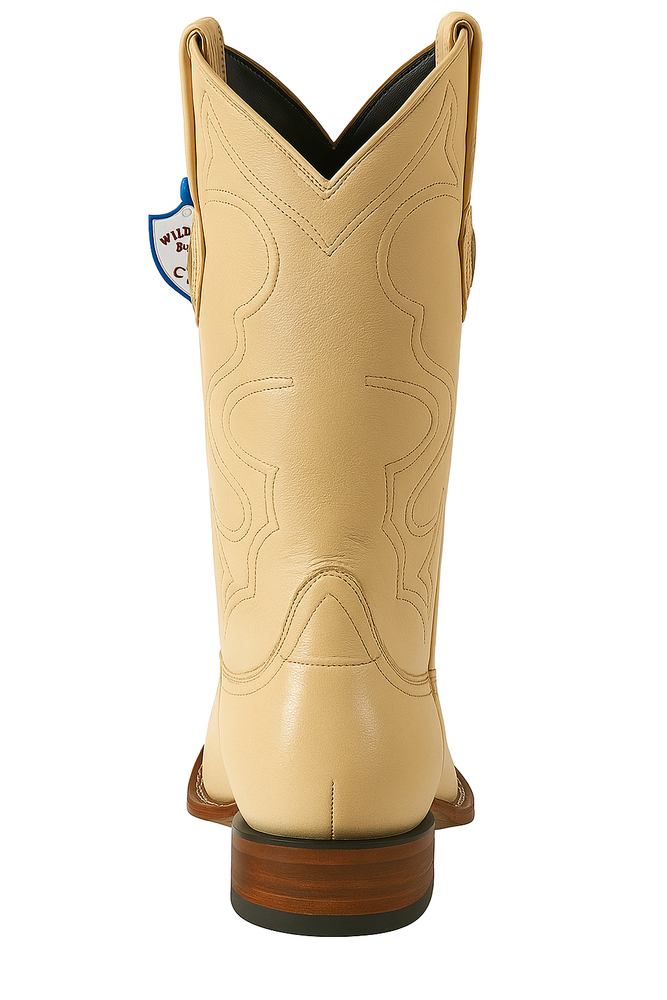 Men's Wild West Smooth Ostrich Skin 3X Toe Boots 29504-B