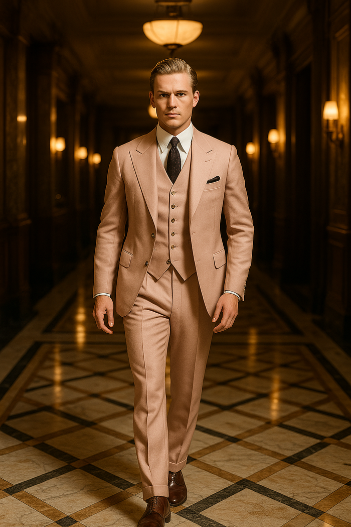 Great Gatsby Pink Suit