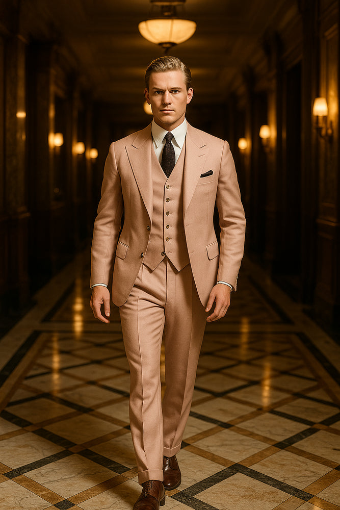 Great Gatsby Pink Suit