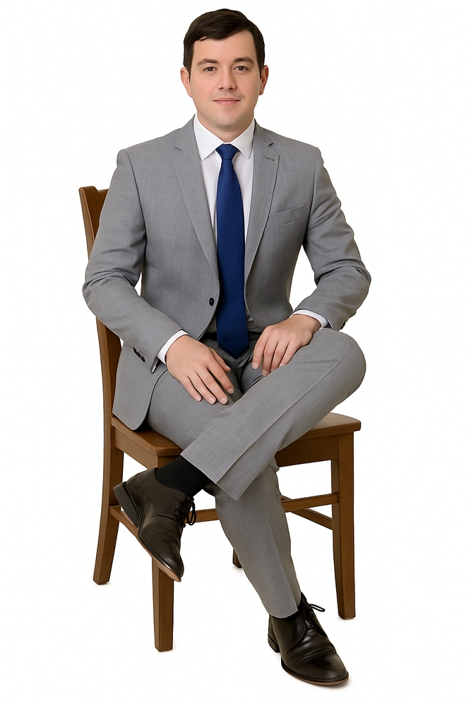 Mens Plaid Suit Mens Windowpane Pattern Two Piece Light Gray Suit