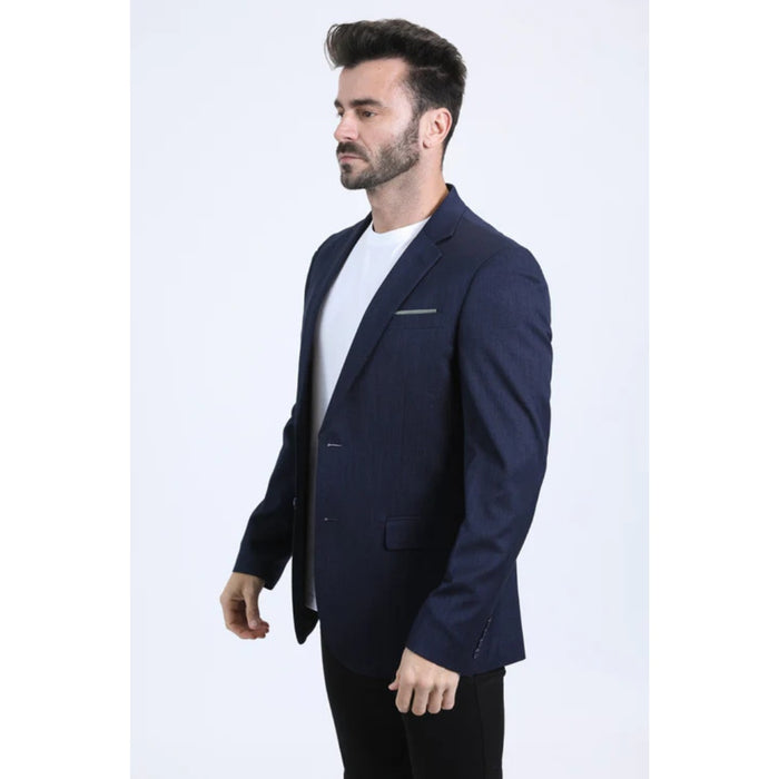 Men’s Platini Classic Modern Fit Navy Blazer