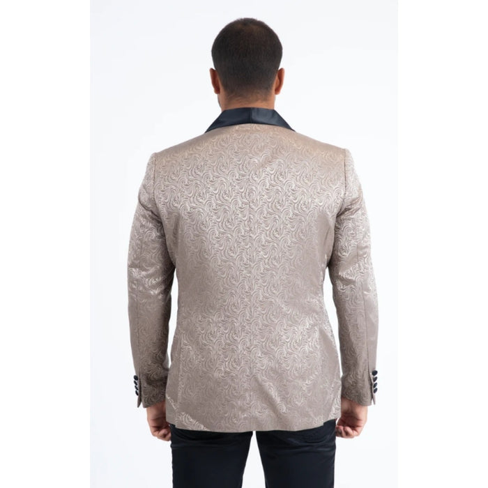 Men’s Platini Khaki Blazer with Matching Vest