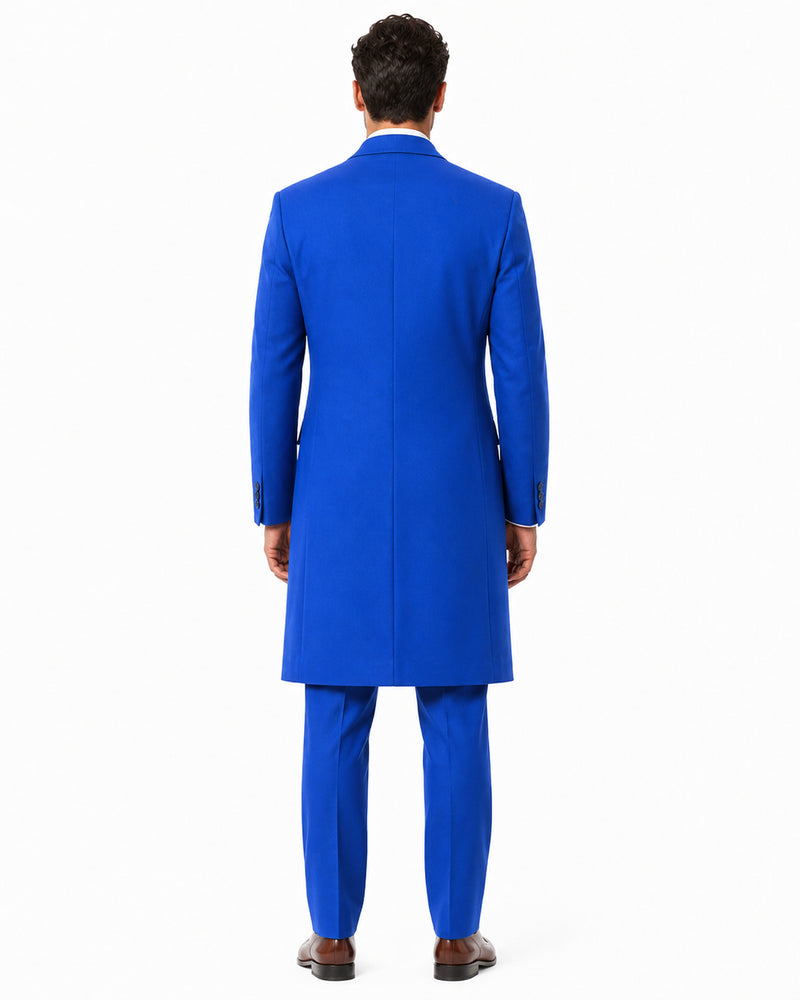 Men's Royal Seven Button Zoot Dress Zoo t Suit - Pimp Suit - Zuit Suit for Men