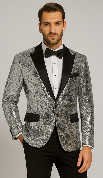 Sequin Tuxedo