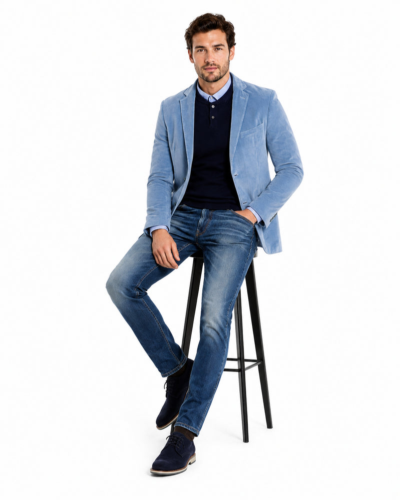 Men's Sky Blue ~ Light Blue ~ Baby Blue Men's blazer Sport Coat Jacket
