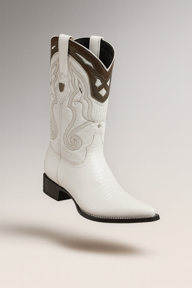 Men's Wild West Teju Lizard Skin 3X Toe Boots 29507