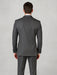 Charcoal Vested Tuxedo for Men – Satin Shawl Lapel Formal Prom Suit