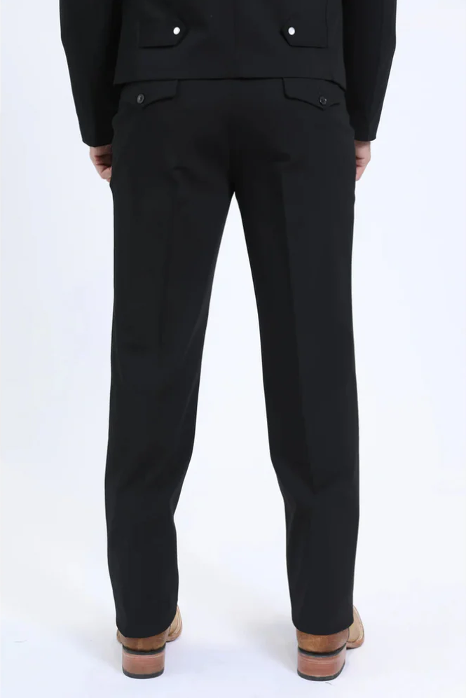 Men's Western Sport Suit - Black