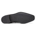 Zelli Meo Hand-Burnished Calfskin Loafers with Embossed Vamp in Black