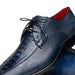 Genuine Caiman & Lizard Navy Shoe