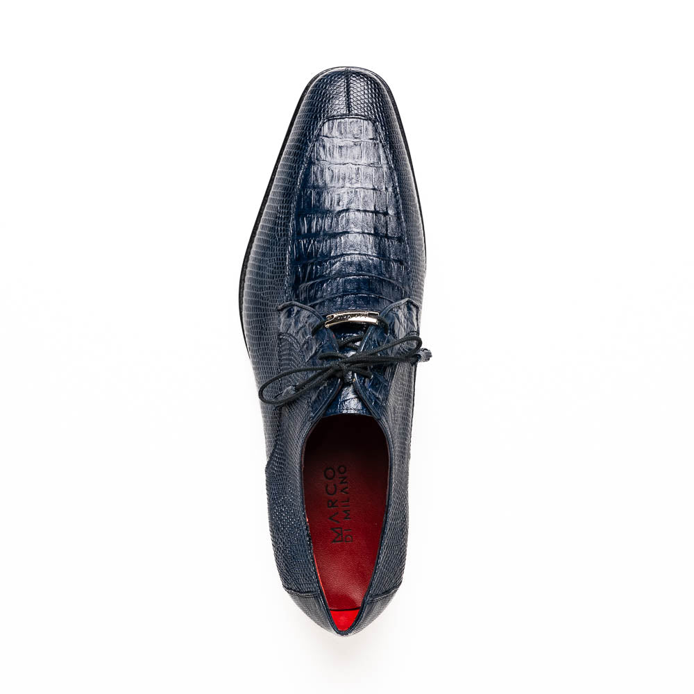 Marco Di Milano Merida Navy Leather Loafers