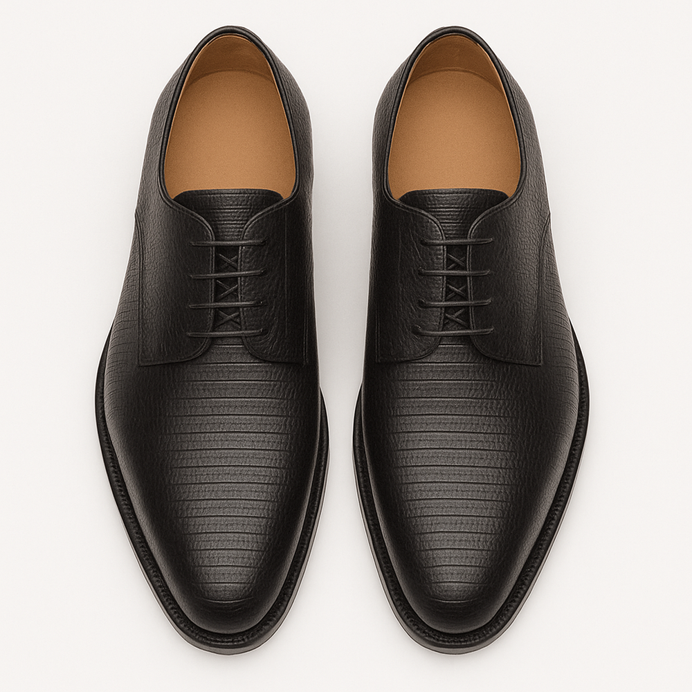 Mens Mezlan Pegaso Lizard Dress Shoe in Tan