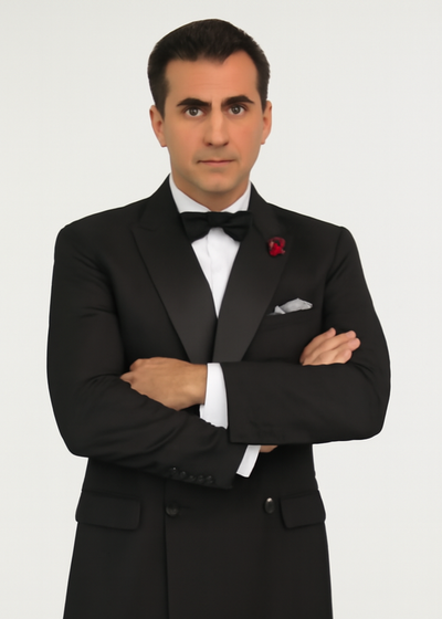 modern-fit-black-2-piece-double-breasted-tuxedo-adjustable-waistband-with-oversized-bow-tie