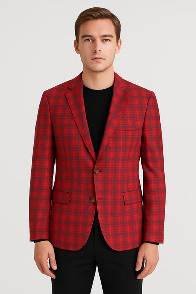 Patterned Blazer