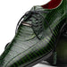 Marco Di Milano Moncalieri Green Dress Derby Oxfords