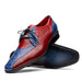 Marco Di Milano Moncalieri Navy & Red Dress Derby Oxfords