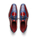 Marco Di Milano Moncalieri Navy & Red Dress Derby Oxfords