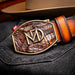 Marco Di Milano Montana Belt - Aged Brown Leather Shoes