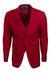 Men's Red Suit Three Piece Set by Stacy Adams - Wedding - Prom