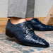 Marco_Di_Milano Nilo Navy Leather Luxury Shoe