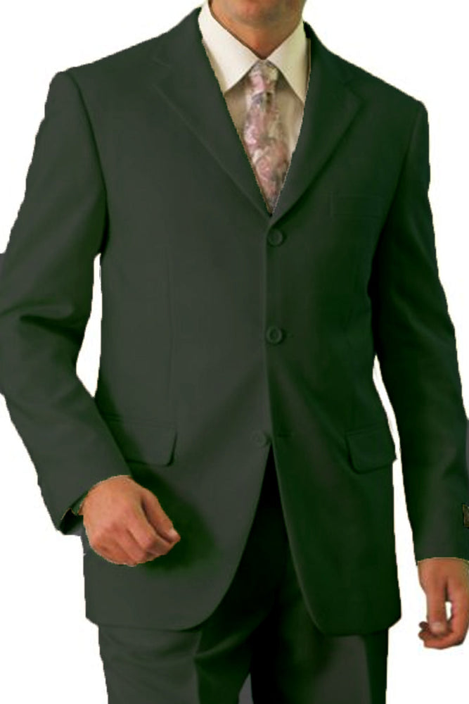 Men’s Classic Olive Green Suit from Tazzio Suits