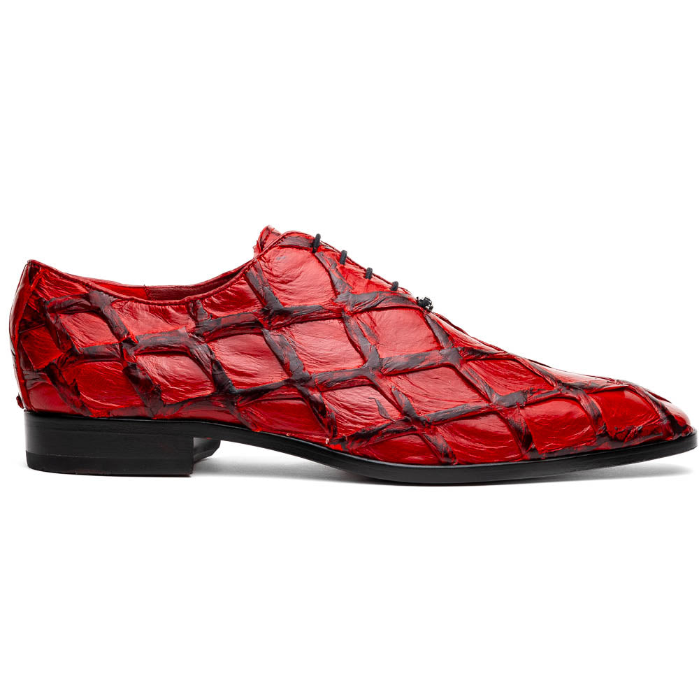 Marco Di Milano Olivieri Pirarucu Dress Oxfords Red
