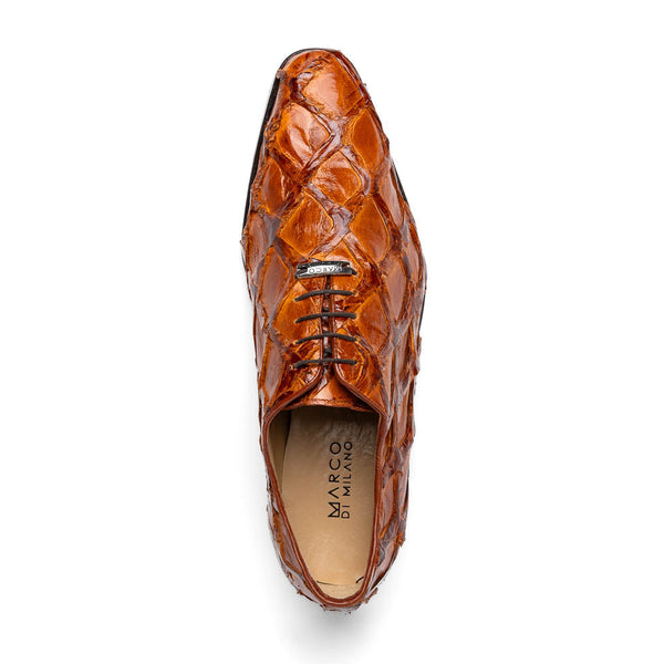 Marco Di Milano Olivieri Pirarucu Dress Oxfords Cognac