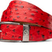 Marco_Di_Milano Domenico Belt Red Leather Loafer