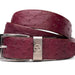 Marco_Di_Milano Domenico Belt Wine Leather Luxury Shoe