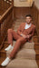 peach 3 piece suit for men