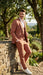 peach 3 piece suit for men
