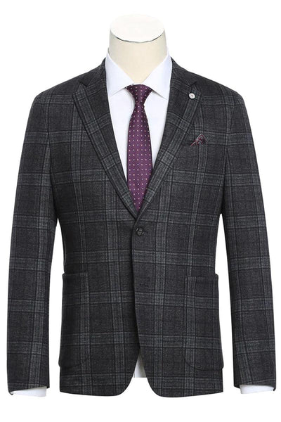 Black Cotton Blazers
