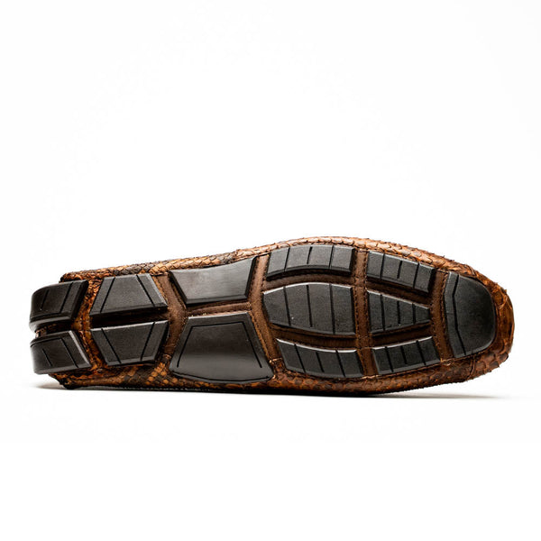 Marco_Di_Milano Pia Cognac Leather Luxury Shoe