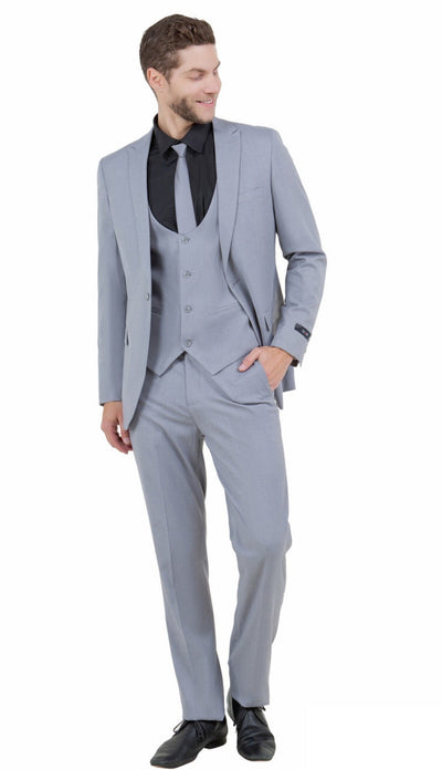 Light Grey Slim Fit Suit