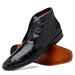 Marco Di Milano Pietro Alligator Black Chukka Boots