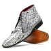 Marco Di Milano Pietro Alligator Newspaper Chukka Boots