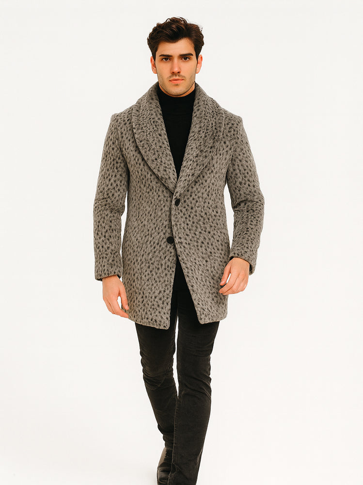 Luxury Leopard Faux Fur Pimp Coat – 1920s Vintage Gangster Style
