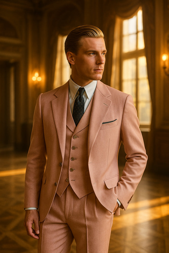 Great Gatsby Pink Suit
