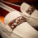 Zelli Pisa Italian Suede Hand-Woven Loafer Brown (16-695-BRN)