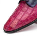 Marco_Di_Milano Pissa: Pink Purple Leather Loafers