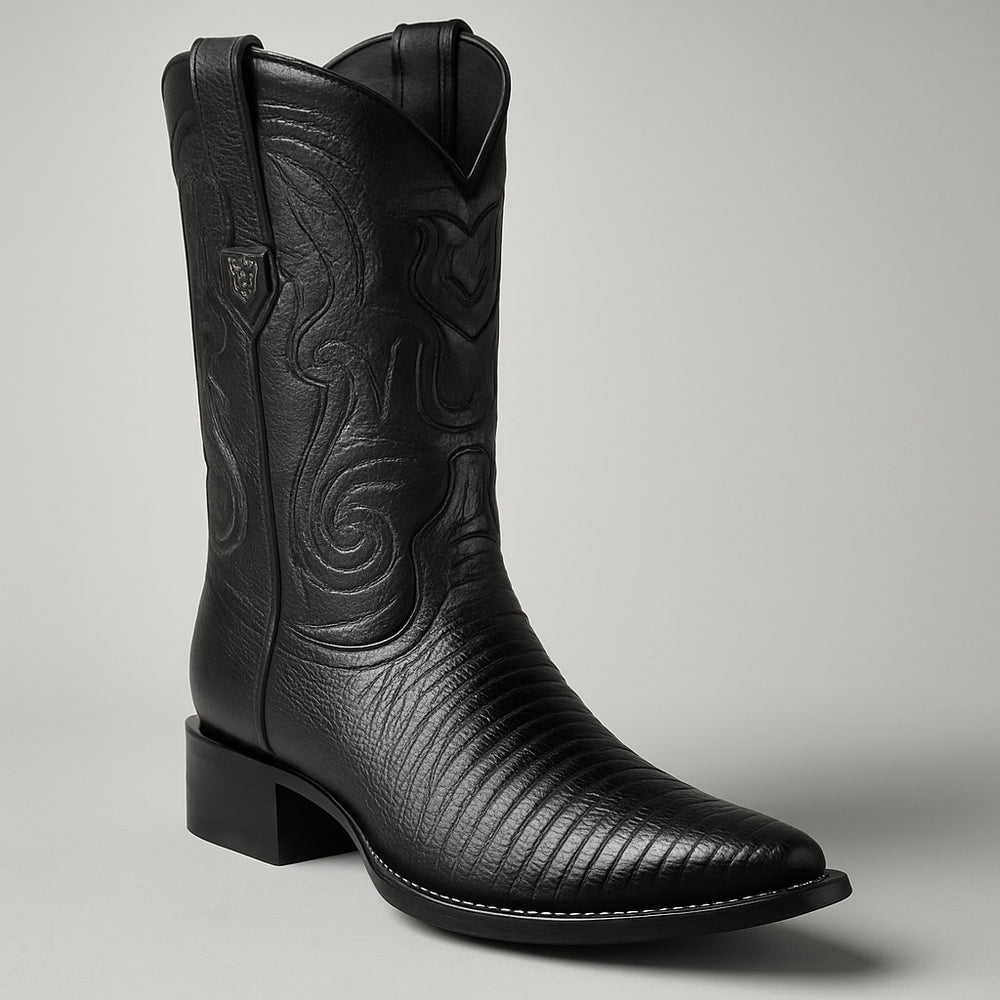 Men's Wild West Teju Lizard Skin 3X Toe Boots 29507