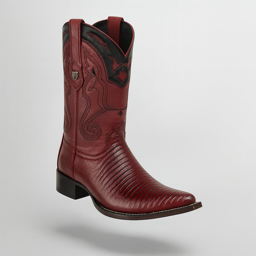 Men's Wild West Teju Lizard Skin 3X Toe Boots 29507