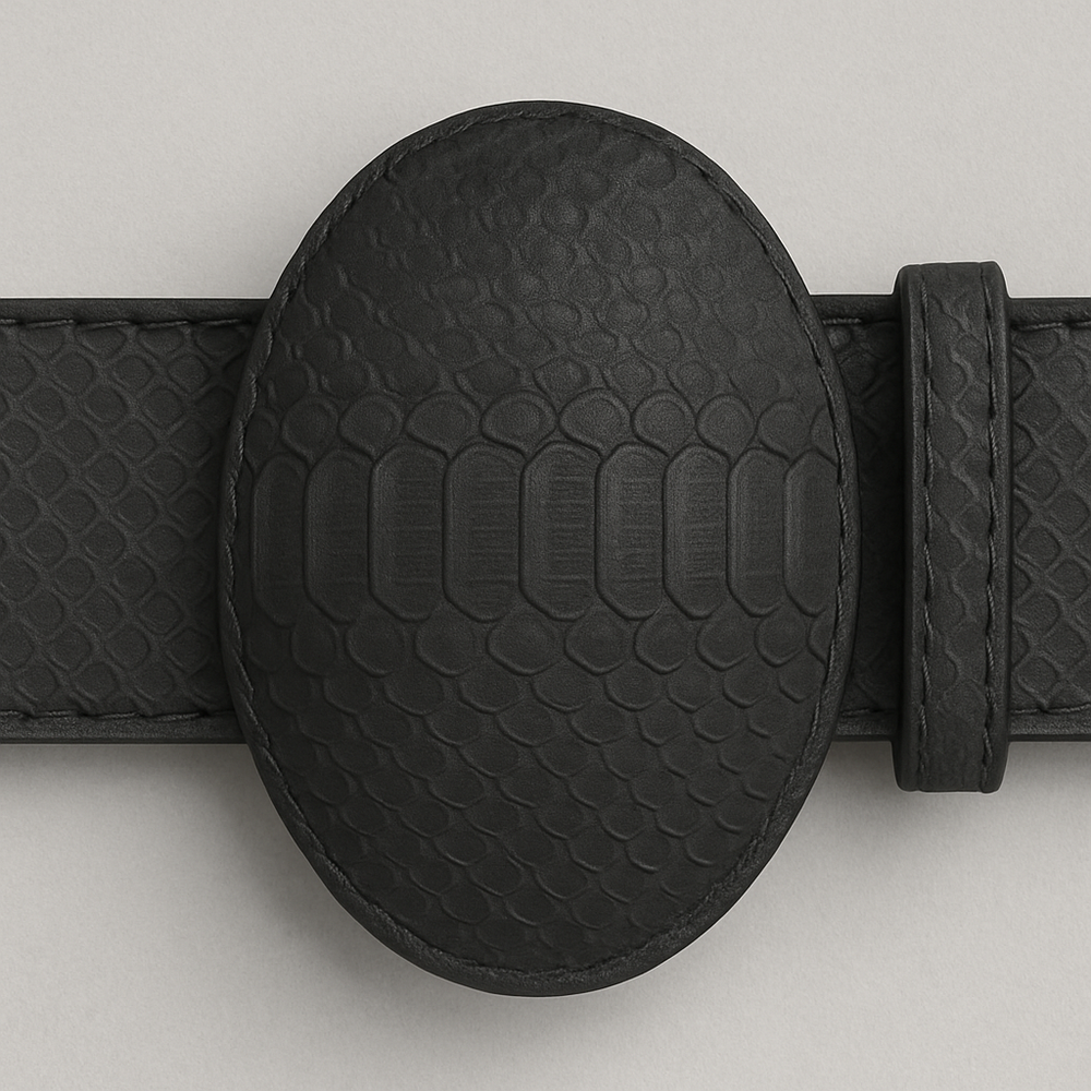 Men's Wild West Python Skin Cowboy Belt 2C11N5705