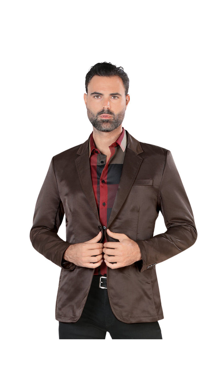 Montero Men's Plain Blazer – Slim Fit (ID 2174)