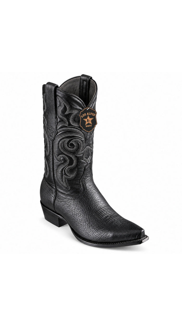 Los Altos Bull Shoulder Snip Toe Boot