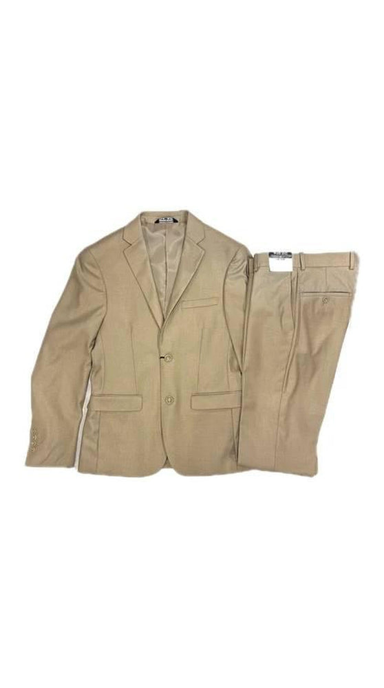 West End 9-1012S102 2PC Ultra Slim Fit Suit Beige-23