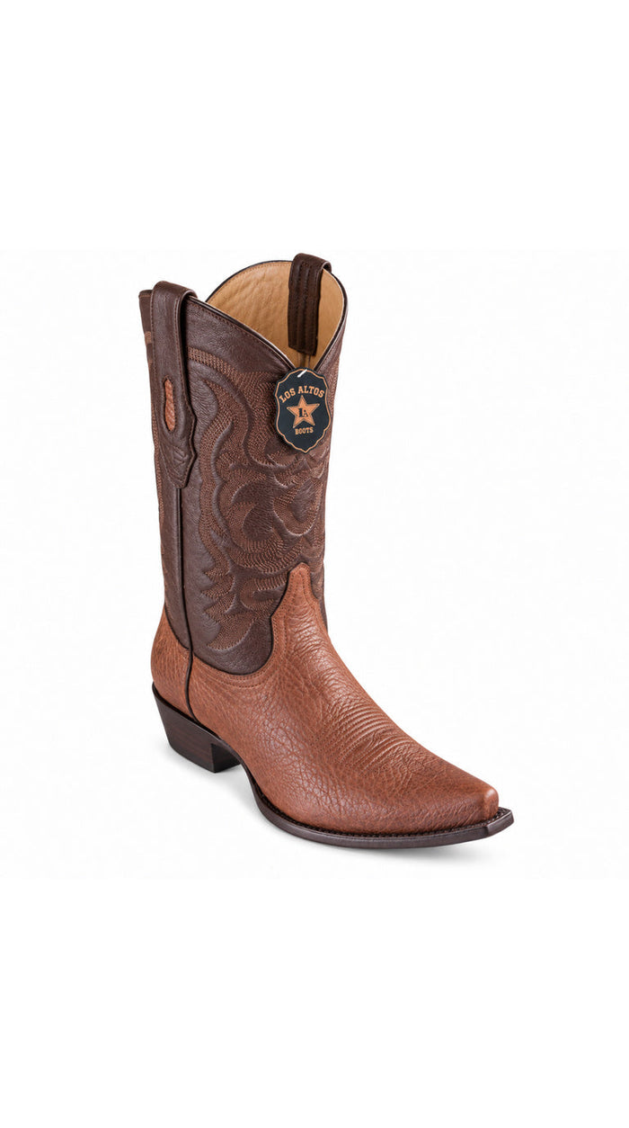 Los Altos Bull Shoulder Snip Toe Boot