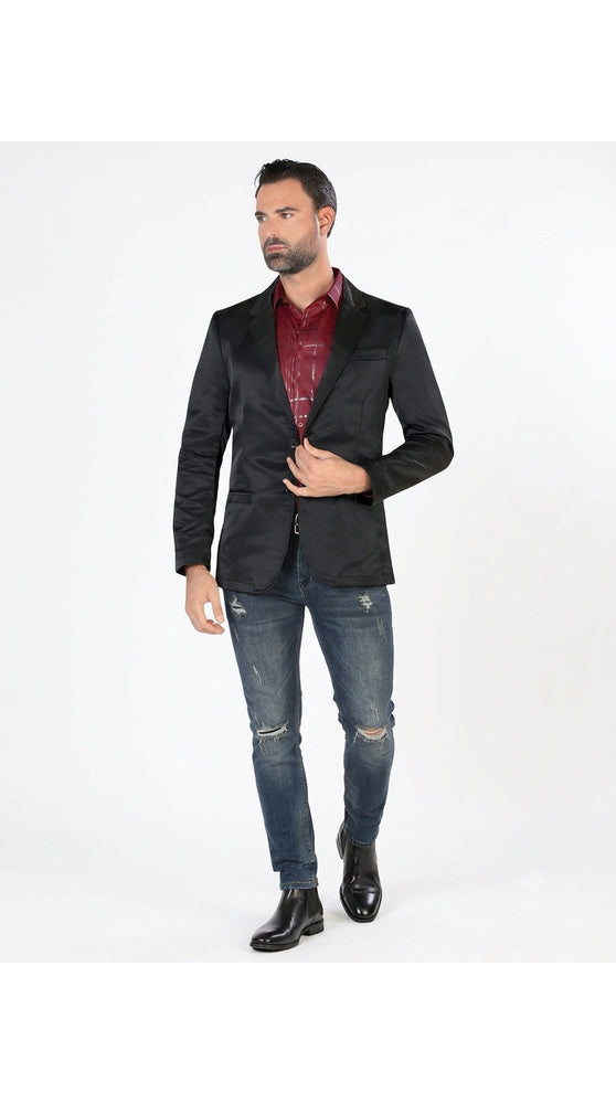 Montero Men's Plain Blazer – Slim Fit (ID 2174)
