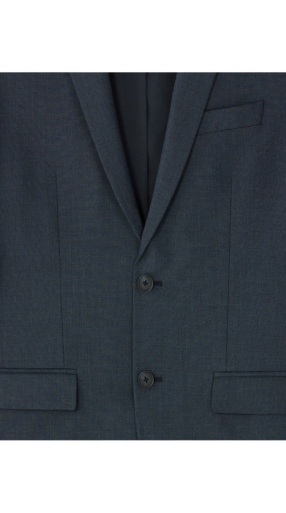 Slim Fit Bi-Stretch Suit Jacket - Navy Fant