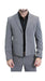 Men's Grey Western Suit – Classic 2-Piece Tailored Jacket & Trousers Set